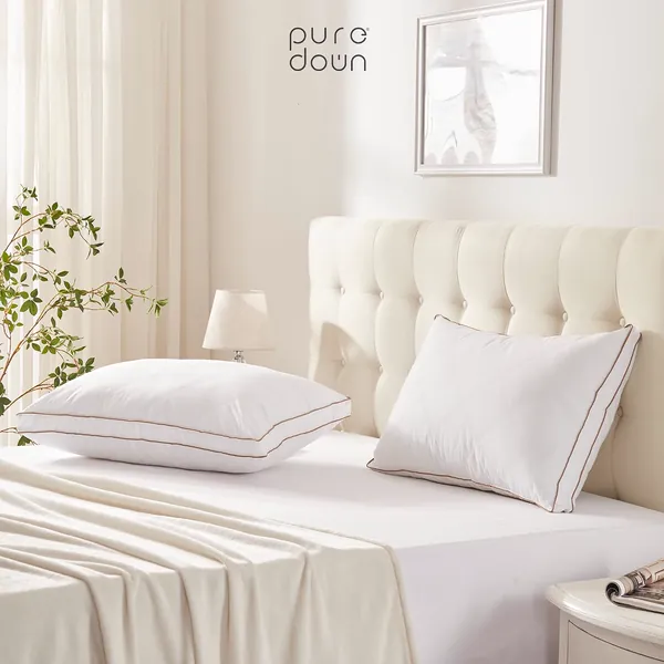 Puredown Gusseted Goose Feather & Down Pillow, photo 2