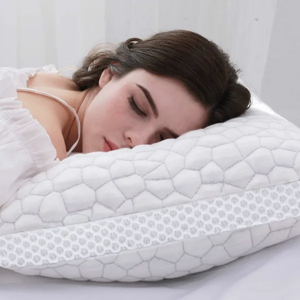 QUTOOL Bamboo Rayon Adjustable Pillow, photo 2
