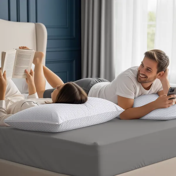 Utopia Bedding Shredded Memory Foam Pillow, photo 3