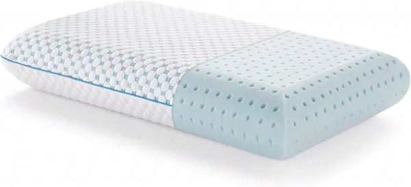 WEEKENDER Gel Memory Foam Pillow, Reversible Cover, photo 4